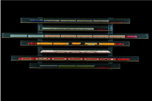 Train-Safe-Vision Spur h0 90 cm de largo plexiglás-tubo varios 2-escalera fw1441a 