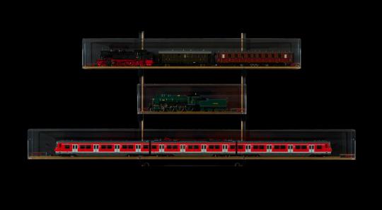 TRAIN-SAFE-Vision Spur H0 95 cm lang Plexiglas-Röhre befahrbar FW1442 